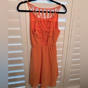 Boutique dress with back cutouts ~ Small ~ NWOT
